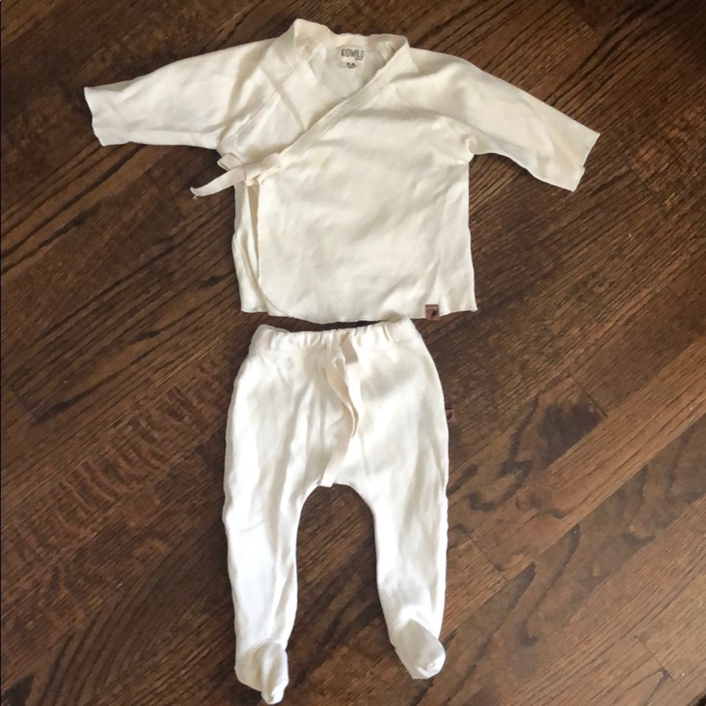 Two piece kimono set